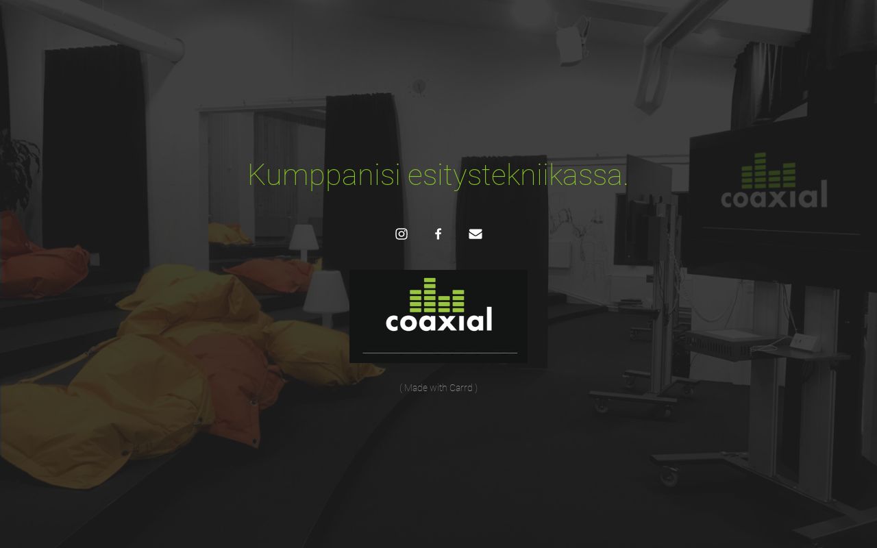 Carrd profile picture for @coaxial